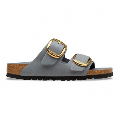 BIRKENSTOCK - ARIZONA BIG BUCKLE LEOI BASALT GRAY HEX