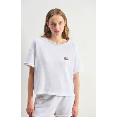 AMERICAN VINTAGE - TSHIRT AMPLE MC COL ROND