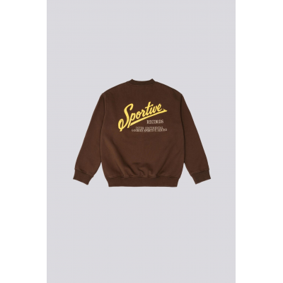 GOODIES SPORTIVE - INTERCONTINENTAL BROWN CREWNECK