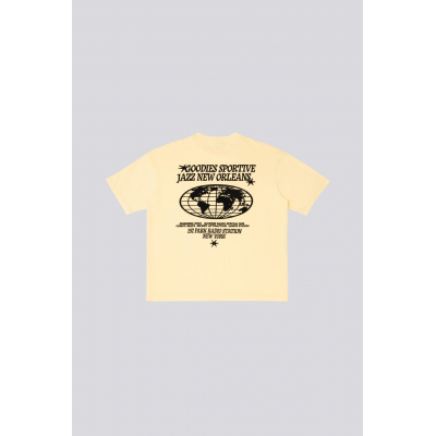 GOODIES SPORTIVE - RADIO STATION YELLOW TEE