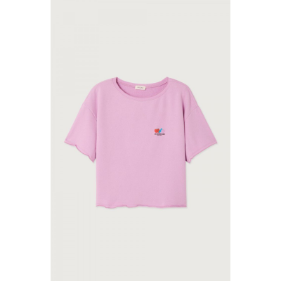 AMERICAN VINTAGE - T-SHIRT AMPLE MC COL ROND