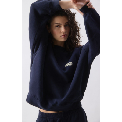 AMERICAN VINTAGE - SWEAT AMPLE ML COL ROND