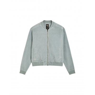 PULL IN - VESTE STEEVE CORDUROY AQUA