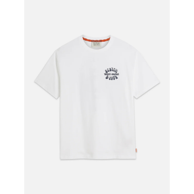 SCOTCH AND SODA - FRONT AND BACK ARTWORK RELAXEDFIT TSHIRT