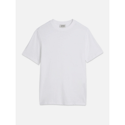 SCOTCH AND SODA - 3 CROSSES COTTONLINEN REGULARFIT TSHIRT