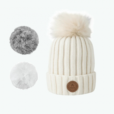 CABAIA - BEANIE KIR ROYAL LIGHT GREY POL ADULTE