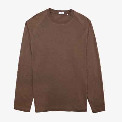 SERGE BLANCO - TEE SHIRT ML SLUB