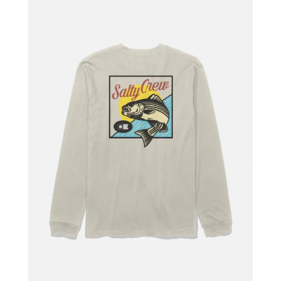 SALTY CREW - STRIPED LS TEE