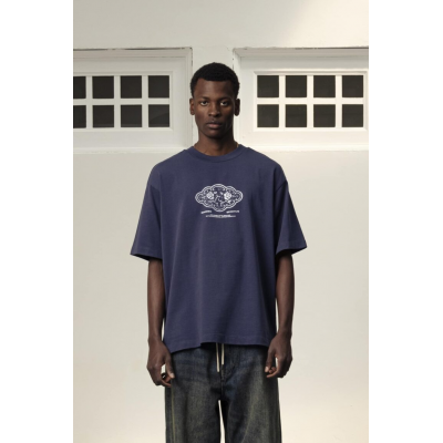 GOODIES SPORTIVE - FILIGRANA NAVY TEE