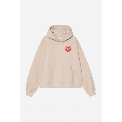 CARHARTT WIP - W' HOODED HARTT CASE SWEAT