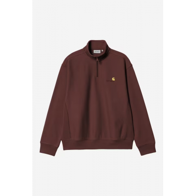CARHARTT WIP - HALF ZIP AMERICAN SCRIPT SWEAT