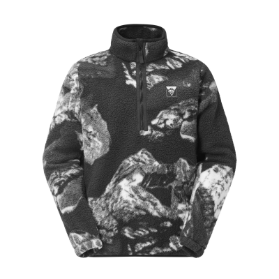 PICTURE - KIMAG PRINTED 1/4 FLEECE