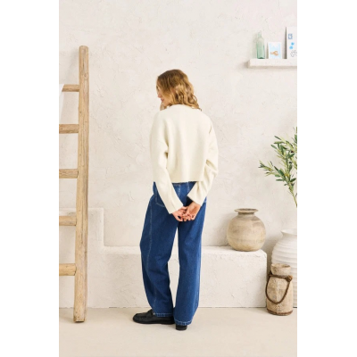 RHYTHM - ESTELLE FLUFFY CREW NECK KNIT
