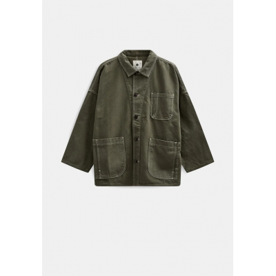 ANERKJENDT - AKOWEN TWILL OVERSHIRT