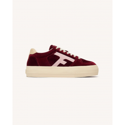 FAGUO - WALNUT PLATFORM TENNIS WOVEN