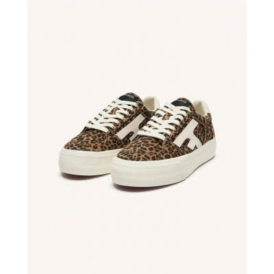 FAGUO - WALNUT PLATFORM TENNIS WOVEN