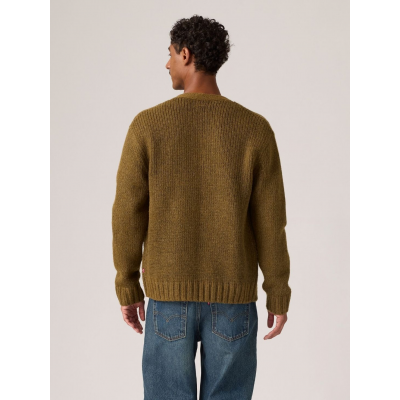 LEVIS - MAMMOTH CARDIGAN FOXTROT BROWN CARDIGAN