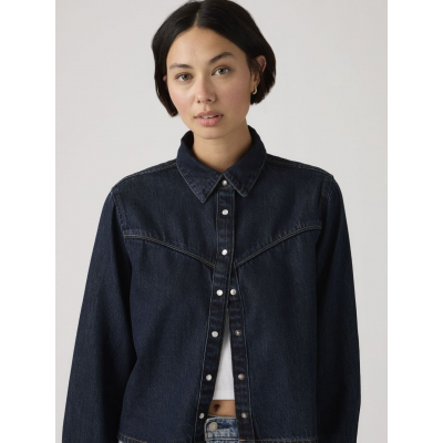 LEVIS - LOGAN TENCEL SHACKET TENCEL DARK NIGHTS