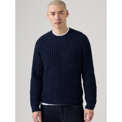 LEVIS - PRESIDIO CREW CABLE NEPS NAVY BLAZER SWE