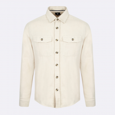 FAGUO - CERILLY OVER SHIRT COTTON - BEIGE