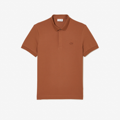 LACOSTE - SHORT SLEEVED RIBBED COLLAR SHIRT