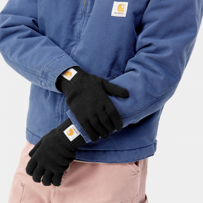 CARHARTT WIP - WATCH GLOVES - BLACK