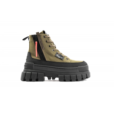 PALLADIUM - REVOLT BOOT ZIP - OLIVE NIGHT