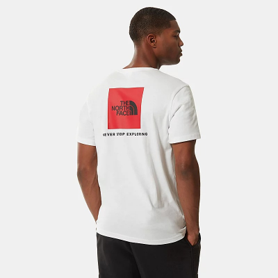 THE NORTH FACE - M S/S REDBOX TEE - WHITE