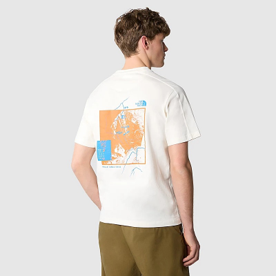 THE NORTH FACE - M S/S GRAPHIC TEE - GRD WHITE