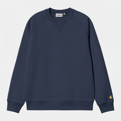 CARHARTT - CHASE SWEAT - BLUE / GOLD