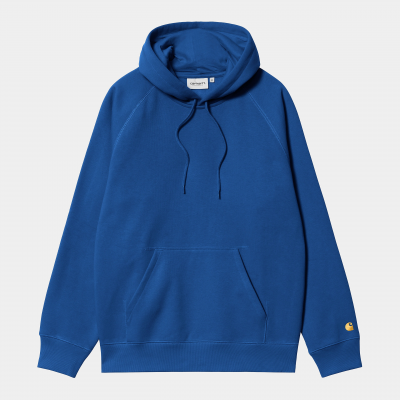 CARHARTT - HOODED CHASE SWEAT - ACAPULCO / GOLD