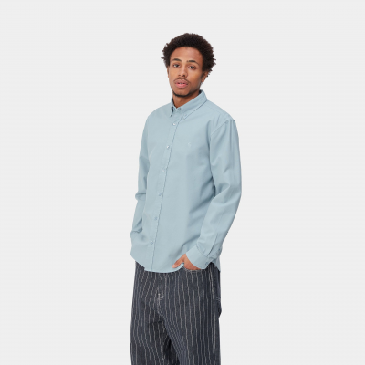 CARHARTT WIP - L/S BOLTON SHIRT - FROSTED BLUE
