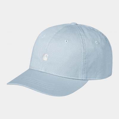 CARHARTT WIP - MADISON LOGO CAP - FROSTED BLUE / WHITE