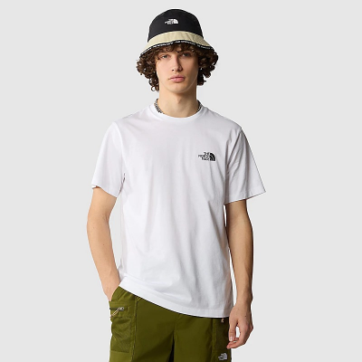 THE NORTH FACE - M S/S SIMPLE DOME TEE - BLANC