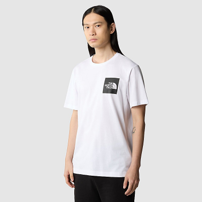 THE NORTH FACE - M S/S FINE TEE - BLANC