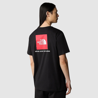 THE NORTH FACE - M S/S BOX NSE TEE - NOIR