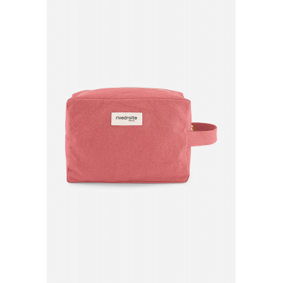 RIVEDROITE_TOURNELLES THE NEW TOILETRYBAG - ROSE