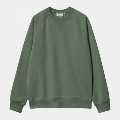 CARHARTT WIP - CHASE SWEAT - DUCK GREEN / GOLD