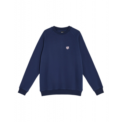PULL IN - CREW NECK PATCHMADPINKY - MARINE