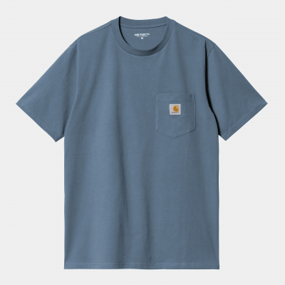 CARHARTT WIP - S/S POCKET T-SHIRT - BLEU