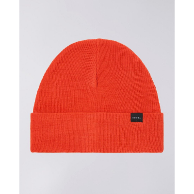 EDWIN - WATCH CAP BEANIE - TANGERINE TANGO