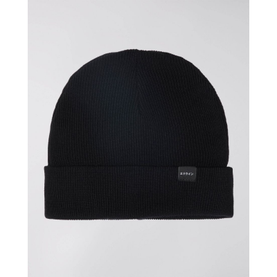 EDWIN - WATCH CAP BEANIE - BLACK