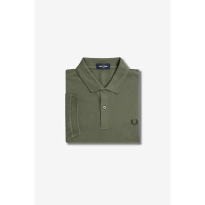 FRED PERRY - PLAIN FRED PERRY SHIRT - KAKI