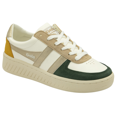 GOLA - GRANDSLAM QUADRANT - OFF WHITE/EVERGREEN/GOLD/SUN