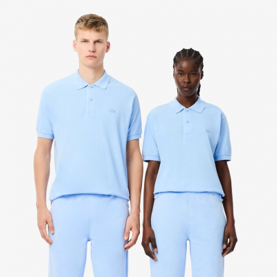 LACOSTE - POLO L.12.12 CLASSIC FIT EFFET DELAVE