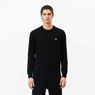 LACOSTE - PULL COTON UNI COL ROND