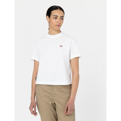 DICKIES - OAKPORT BOXY SS TEE - BLANC