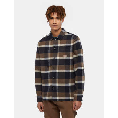 DICKIES - PLAID COALING LS SHIRT