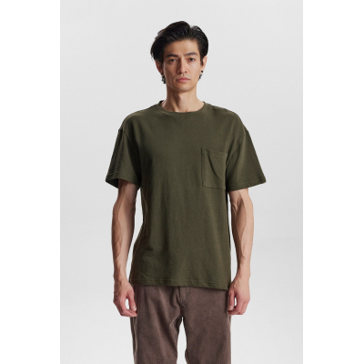 ANERKJENDT - AKKIKKI S/S STRUCTURE TEE - VERT