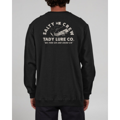 TADY VINTAGE CREW FLEECE - NOIR